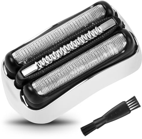 OFFCUP Scherkopf für Braun Series 3, 21S Kompatibel Mit Braun Series 3 Elektrischer Rasierkopf, Ersatzklingen Folienkopf Zubehör für Rasierapparate 300s 301s 310s 5408 5409 5414 5415 320s 320r 330s