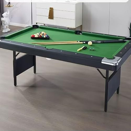 Table de billard portable pliante et peu encombrante pour les salles de jeux familiales, les salles de jeux pour enfants et adultes, les salons, les salles de jeux, les tables de billard de jeux.(Colo