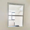 Finestra Finestra Scorrevole in Alluminio per Impieghi Gravosi su E Giù, Finestre di Sicurezza per La Casa con Zanzariere E Serrature, Finestre in Vetro per Cucina E Bagno(White,12x18in/30x46cm)