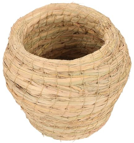 Sosoport -häuser – Vogelnest Aus Stroh Großes Vogelhaus Aus Gras Ideal für Vögel und Gärtner
