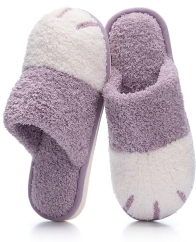 GOEWY Pantofole Simpatiche Animali Donna Uomo Invernali Peluche Ciabatte Comode Caldo Scarpe di Cotone, Memoria Schiuma Slippers Simpatiche Animali Antiscivolo Suola Scarpe Interno Esterno