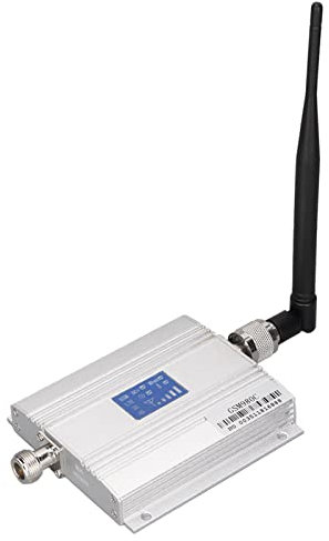 Signal de Téléphone Portable, GSM980C 10m Ventouse Signal de Téléphone Portable Amplificateur Amplificateur Camping Antenne Petit 110240V (Prise US)