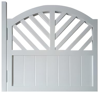 ​Porte Saloon Battante Mi-Hauteur Moderne, Porte Intérieur en Bois avec Charnières pour Entrée, Bar, Décor de Cuisine​(90x90cm(35.4x35.4in))