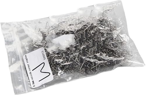 Plástico Soldadura Máquina Máquina de soldadura de plástico de 70 W, pistola soldadora de plástico, kit de reparación de parachoques de coche con 200/600/1000 grapas calientes(Only W Nails No Gun)