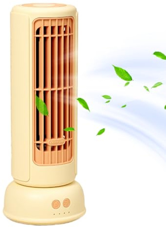 Generico Torre oscilante | Portátil De 3 Velocidades Con Potente Flujo De Aire Y Funcionamiento Silencioso De Alta Eficiencia Energética Para Dormitorio, Salón, Uffic