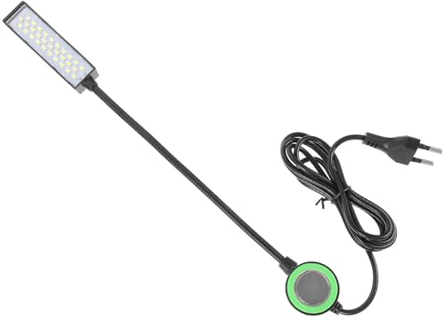 Magnetische LED Nähmaschinenleuchte aus Abs, Schwarz, Energiesparend | Hohe Helligkeit, Korrosionsbeständig, Blendfrei, Passend für Arbeitsbereich an Nähmaschine