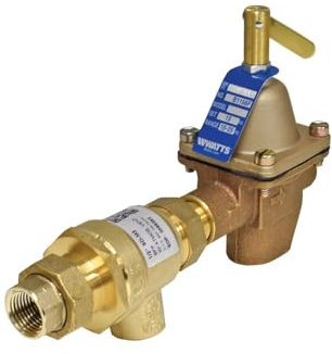 WATTS 1,27 cm B911-M3 Gewindekombination Wasserzufuhr und Rückflussverhinderer von Watts
