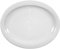 Seltmann 001.003308 Top Life Porzellan Teller, Oval, Weiß, 31,5cm x 26cm