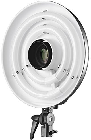 Walimex Beauty Ringleuchte (50 Watt), Grau, 18425
