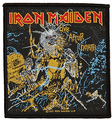 Iron Maiden Live After Death Official Patch (10cm x 10cm)