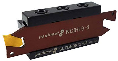 PAULIMOT Abstechstahl mit Schneidplatte Schaft 6 mm