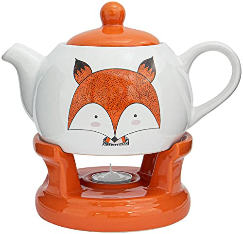 Teekanne Kanne Stövchen Set elegant modern Design