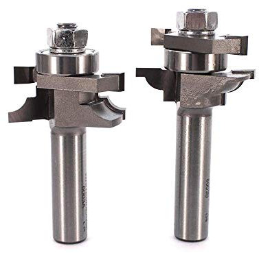 Whiteside Router Bits 6003 Bead Stile and Rail Set with 7/8-Inch Cutting Length