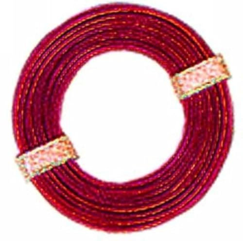 BELI-BECO L118/10 Kabel - Kupferlitze 1 x 0,14 mm² (1x18x0,10mm) - 10 m Ring (Rot)
