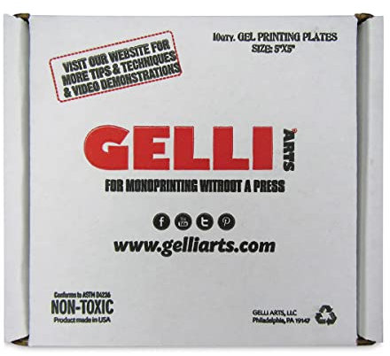 Gelli Arts Gel Print Student Plate 5X5 In Sqr
