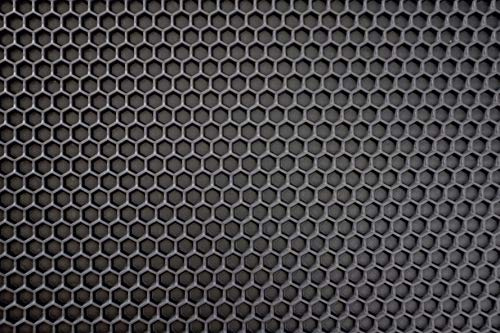 Nicoman Hexagon shape Doormat Honeycomb Door Mat Dripping Tray Dirt Trapper Catcher Floor Matt-120x80cm-Black