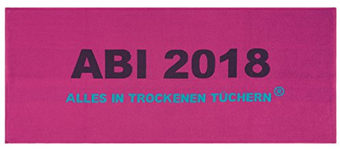 Egeria Strandtuch ABI 2018 pink, 75x180 cm 670160-753