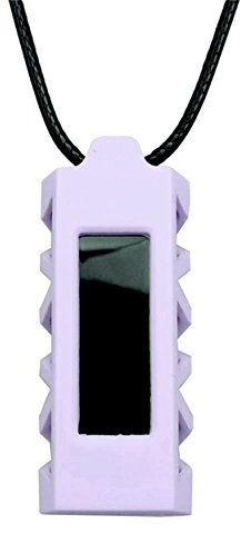 NEO+ Halskette mit Silikon-Anhänger für Fitbit Alta oder Alta HR Tracker, Violett