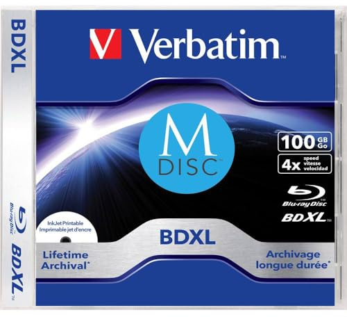 Verbatim 43833 vierge Transparent/blanc