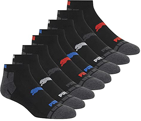 PUMA Herren 8er-pack Niedrig Geschnittene Socken Laufsocken (8er Pack)