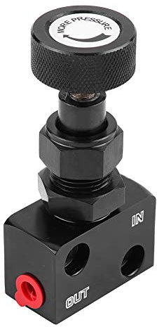 Répartiteur De Frein M10,régulateurs de puissance de freinage,Valve de dosage de frein Tbe, D¡§|tecteur de pression de pneu de voiture Auto Accessoire Capteurs de pression de pneu universel(Noir)