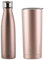 Built Seal Double-Walled Insulated Stainless Steel Drinks Bottle, Rose Gold, 500 ml + Rose Gold, 590 ml