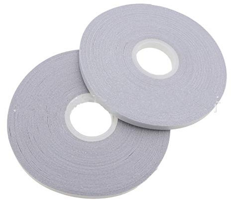 ABCOOL Upgraded Nähen Quilting Tape - Wash Away Starker Kleber und 1/4 Zoll Breite von 22 Yard Länge für DIY Kleidung Tuch Basting Bond, Handarbeit Handwerk (2 Rollen)