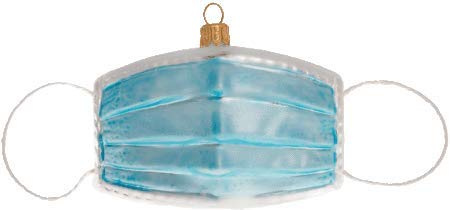Christbaumschmuck-Weihnachtskugel- Gesichtsmaske