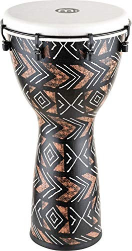 Meinl Percussion Alpine Djembe Instrument - Große Handtrommel - Mechanisches Stimmsystem - Durchmesser 12 Zoll - Kunststoff, Mehrfarbig (ADJ12-KA)