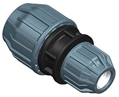 Elysee PP-Fitting, Reduzier - Kupplung, Kupplung-Reduziert 32mm - 20mm für PE-Rohr, DVGW, Trinkwasserzertifiziert