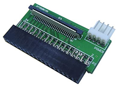 Dykbkiss USB auf 34-polig, 26-polig, 1,44 MB, 3,5 Zoll Diskettenlaufwerk-Verbindungskabel, Adapter 34P auf 26P USB zu Diskettenlaufwerk FFC FPC (34P auf 26P weiches Kabel)