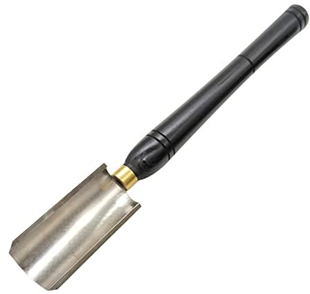 Hohlbeitel, Drechsel Stechbeitel, Holz Meißel, Professionelle Hand Holzbearbeitungswerkzeuge, DIY Bildhauerei Tool Für Tischler, Carver, Drechselbank Drechseln, 1-Teilig,100 * 50mm