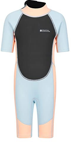 Mountain Warehouse Junior Shorty Wetsuit Peach Kids Size 7-8 Years