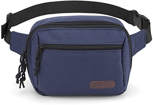 Gürteltasche Frauen, Unisex Bauchtasche mit 1M verstellbarem Tragegurtel, wasserdichte Hüfttasche Leichtgewichtig für Reisen, Training, Laufen, Wandern, Standard-Größe 2L (Blau)
