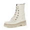 Gabor Damen Combat Boots, Frauen Stiefeletten,Wechselfußbett,Best Fitting,halbstiefel,Kurzstiefel,uebergangsschuhe,Panna (Panna),37 EU / 4 UK