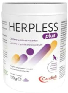 Centrovete Herpless Plus Appetables Pulver 120 g Ergänzungsfuttermittel für Katzen