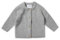 Stellou & friends Cardigan-Strickjacke für Baby & Kleinkind mit Knöpfen in Holz-Optik, Mädchen & Jungen Hochwertige Kleidung aus 100% Baumwolle, Perfekt für Herbst & Winter, Stone Grey Melange 98-104