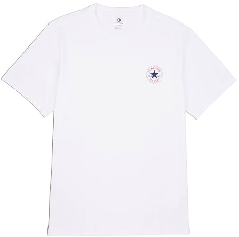 Converse T-Shirt Go-To Mini Patch Weiß Code 10026565-A01