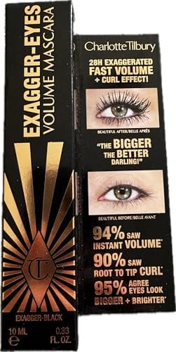 Charlotte Tilbury Exagger-Eyes Volume Mascara, Exagger-Black, 10 ml