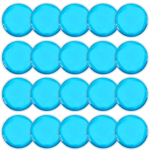 umorismo 20 Pcs Small Ice Packs Reusable Warm Cold Compress for Eye Lips | Eye Ice Packs,Mini Ice Packs,Lip Ice Pack,Gel Ice Packs,Face Ice Pack,Cold Eye Patches,Warm Compress,Gel Pads,