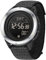 Montre de sport militaire numérique pour homme - Étanche jusqu'à 5 ATM - Avec boussole, métronome, métronome, calories, chronomètre, podomètre, course (nylon silivery noir)