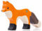 Lilu® Fuchs Fähe mit leuchtendem Herz, Wald-Holztiere handbemalt, Holzspielzeug aus FSC®-Holz, EN71 und DEKRA Zertifiziert
