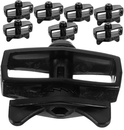 TOGEVAL 8 Stück Drahtseilspanner Gartendrahtspanner Kunststoffseilspanner Für Maschendrahtzaun Robust Rostbeständig Mit Stabiler Installation