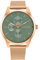 Tommy Hilfiger Multi Zifferblatt Quarz Uhr für Damen mit Roségoldfarbenes Edelstahl-Mesh-Gliederarmband - 1782770