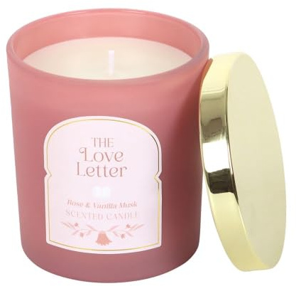 The Love Letter Rose & Vanilla Musk Candle