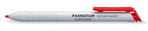 Staedtler Lumocolor Omnichrom 768 - Porte-Mine Non Permanent Rouge