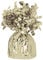 Unique Party Supplies 4940 Folien-Ballongewicht - Gold, 4.5 x 2.25 x 2.25 Inch