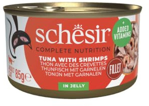 Schesir in Jelly Saver Pack 24 x 85g - Tuna with Shrimps