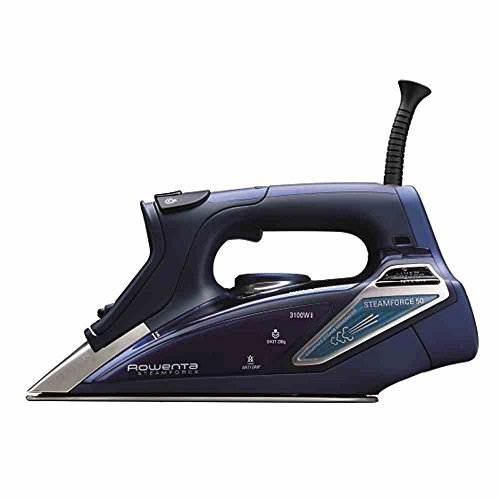 ROWENTA STEAMFORCE, Fer à repasser doté de la technologie Microsteam400, 3100 W, Fonction Pressing 230 g/min, Capteur de mouvement, Arrêt Automatique, DW9240D1 Fer vapeur