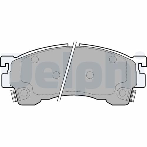 Delphi LP801 Brake Pad